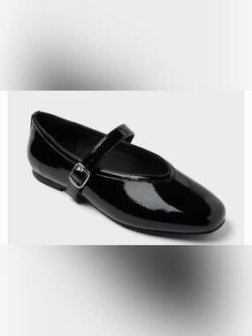 A New Day Women Patent Mary Jane style  Shoes size 7 w memory foam